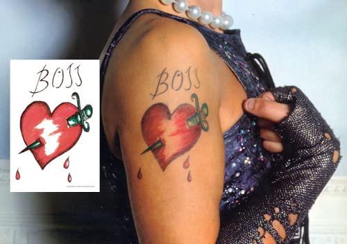 Deadly Sting Tattoos Frank N Furter BOSS & 4711 Temporary Tattoo Combo Pack Rocky Horror Picture Show (2-Pack - 4 tattoos)