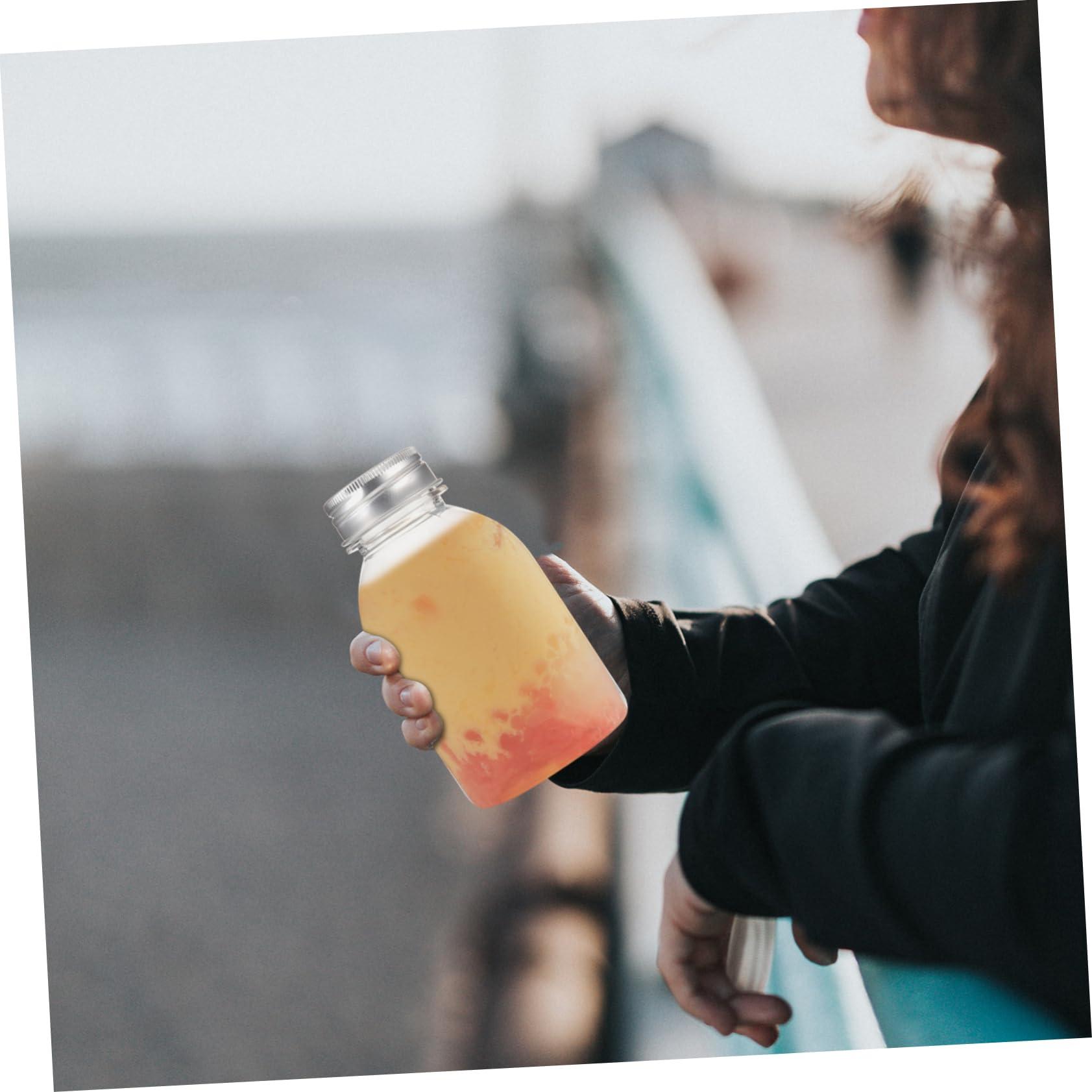 Beatifufu Beatifufu Drink Container 6Pcs mini water bottles reusable bulk mini reusable water bottles bottle sand bottle milk bottle plastic bottle small beverage bottles with cover vial