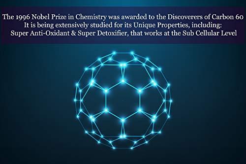 MyBodySymphony.com C60 Oil | 500 ml 99.9+% Pure Vacuum Oven Dried C60 |400mg Research Grade Carbon 60 in Organic Pumpkin Seed Oil | Made in Small Batch | Shipped in Amber Bottle for Freshness by Body Symphony