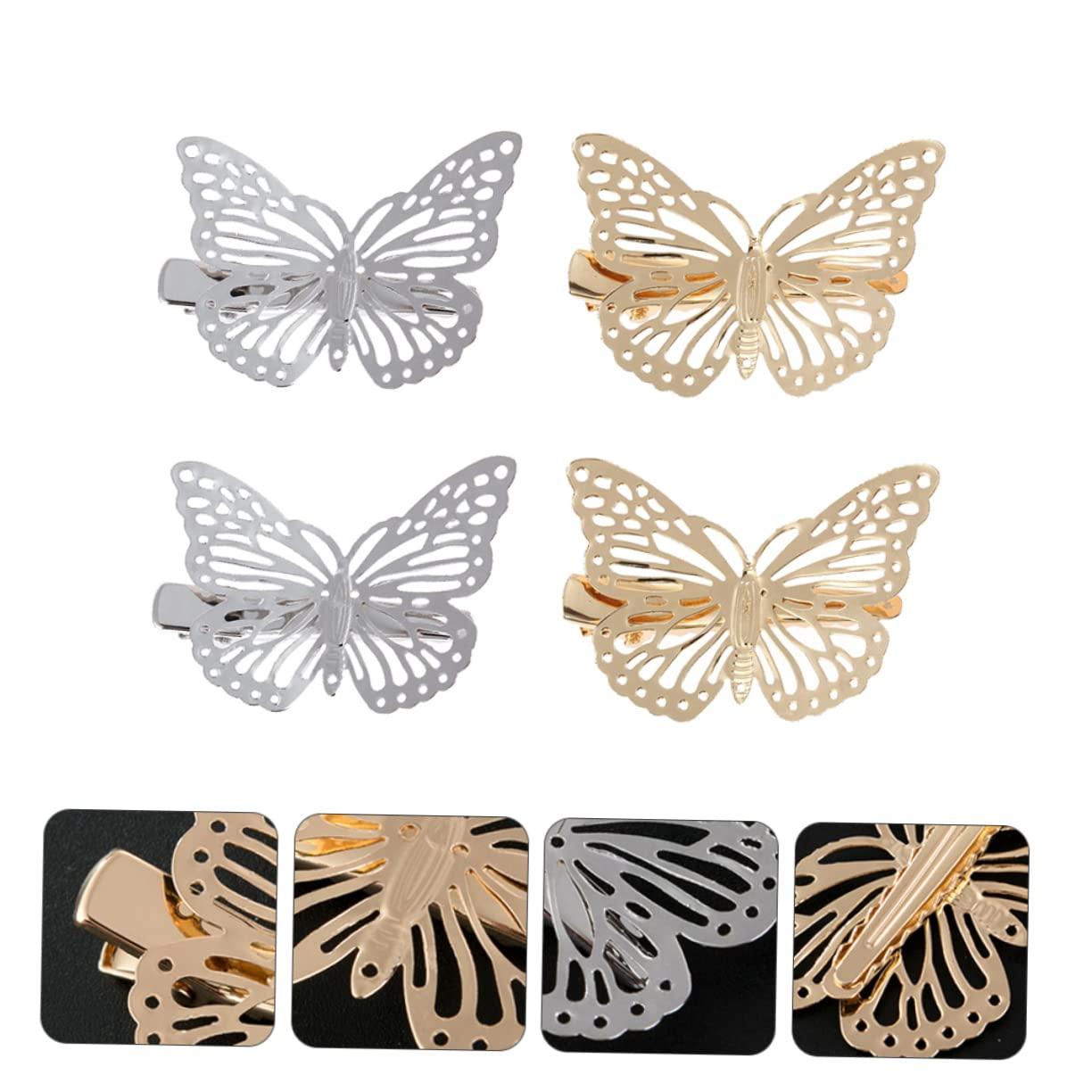 Cinaci Cinaci 8 Pieces Silky Satin Big Hair Bows for Women Girls Teens, Fancy Long Tail Bow Hair Clips French Hair Barrettes Hair Accessories