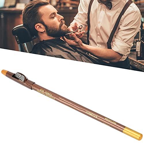 ANGGREK Beard Lineup Pen,ANGGREK White Hairline Pen Professional Beard Pencil Filler Household Beard Pencil Liner Shaping Styling Tool(light brown)