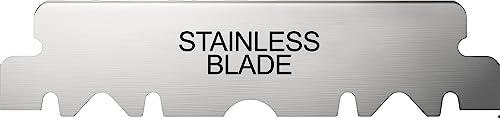 the shave factory DORCO Titan Double Edge Razor Blades - Pack of 100 Stainless Steel Blades