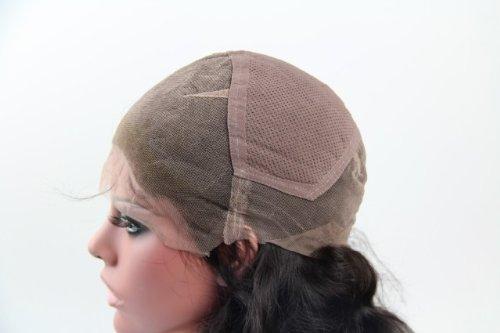 hairpr Full Lace Wigs 22" mongolian Hair Real Remy Human Hair Wig Yaki Straight #2 Trademark:hairpr