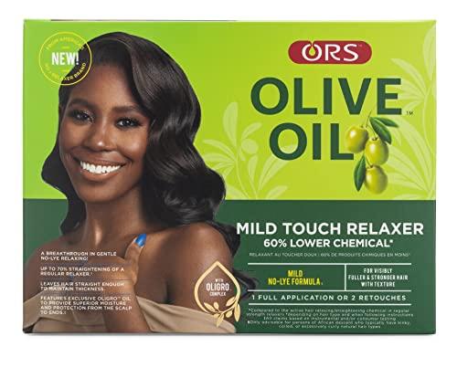 ORS OLIVE OIL ORS Olive Oil Mild Touch Relaxer 60% Lower Chemical No Lye - Mild Strength