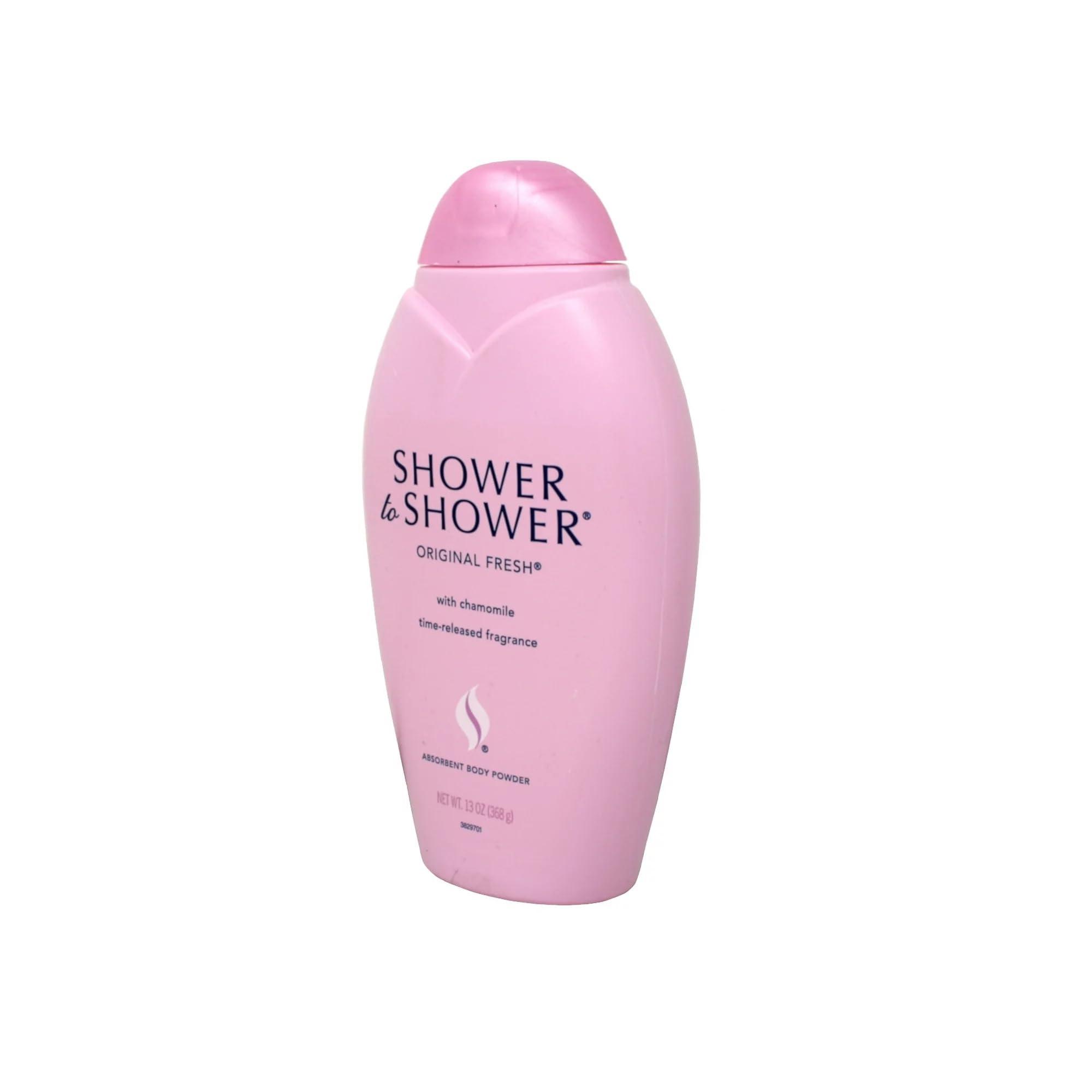 Shower To Shower SHOWER TO SHOWER Body Powder Original Fresh 8 oz (Pack of 2)