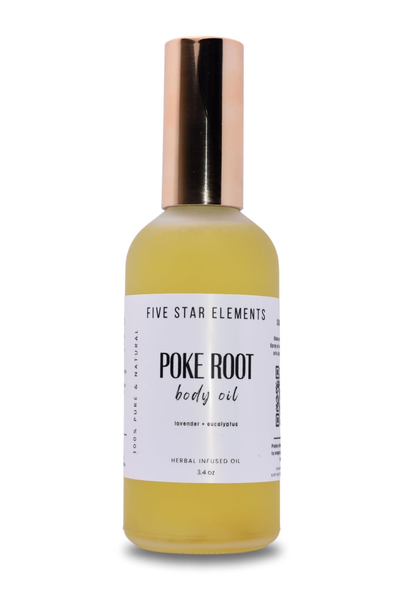 Five Star Elements Five Star Elements Poke Root Oil, Clear