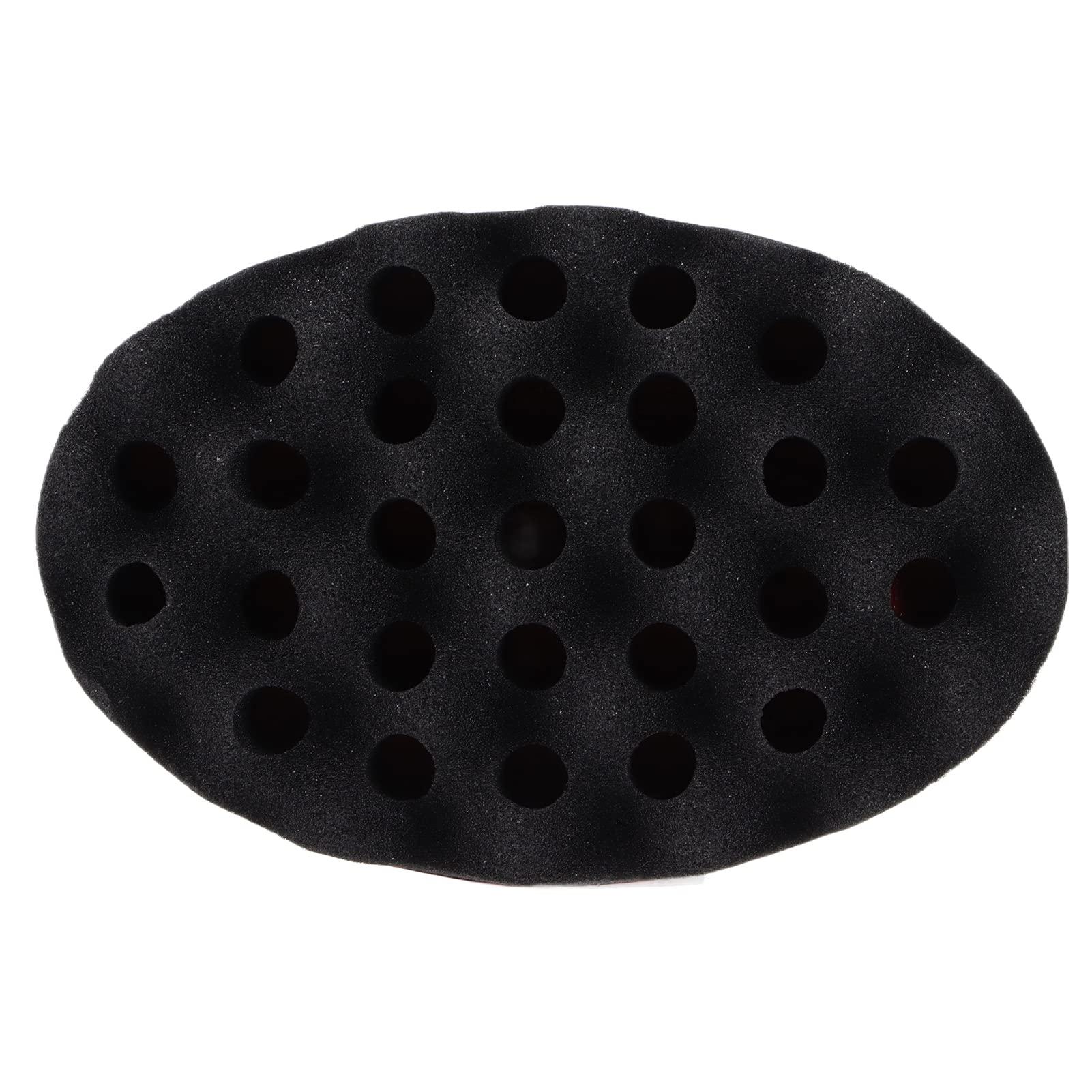 CHICIRIS Hair Sponge Brush, Twist Hair Sponge Curling Big Holes Hair Sponge Soft for Men Women Curls
