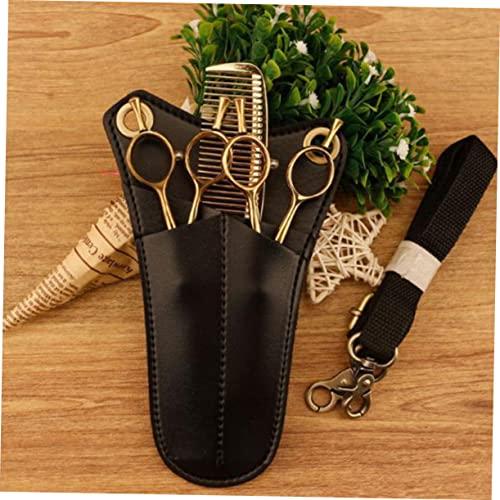 Mikinona Mikinona 3pcs hairdressing scissors bag hair salon tool pouch hair stylist bag container barber scissors pouch hairdressing tool pouch tool bags Hairdressing Tool Bag suite oxford hair care