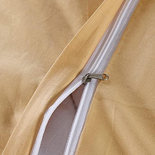 KKLT KKLT 4-piece Microfiber Massage Table Sheet Set,Spa Salon Bed Cover Solid Color Beauty Bedspreads for Body Physiotherapy Massage-Golden 190x75cm(75x30inch)