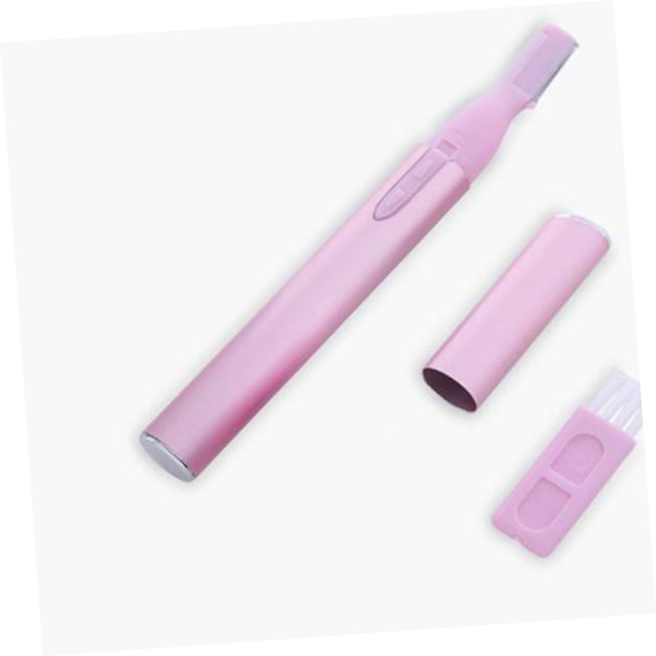 Baluue Baluue 2pcs Electric Eyebrow for Men and Women Portable Automatic Eyebrow Trimmer for Painless Hair Removal Anytime Anywhere No Battery Required for Travel