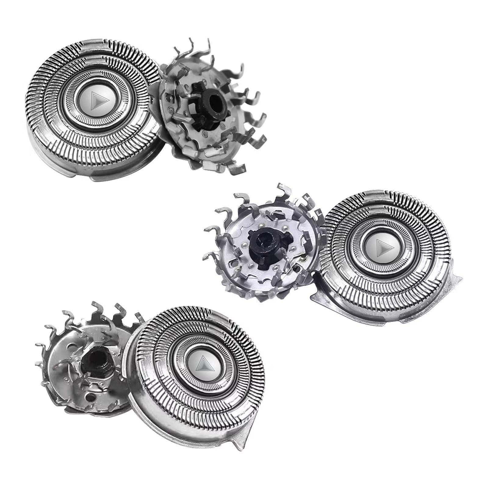 USonline911 HQ9 Replacement Heads for Philips Norelco Shaver Series 8100/8200/9100/AT920/AT928 Electric Shaver High Precision Replacement Razor Blades (Free Cleaning Wipes+Brushes)