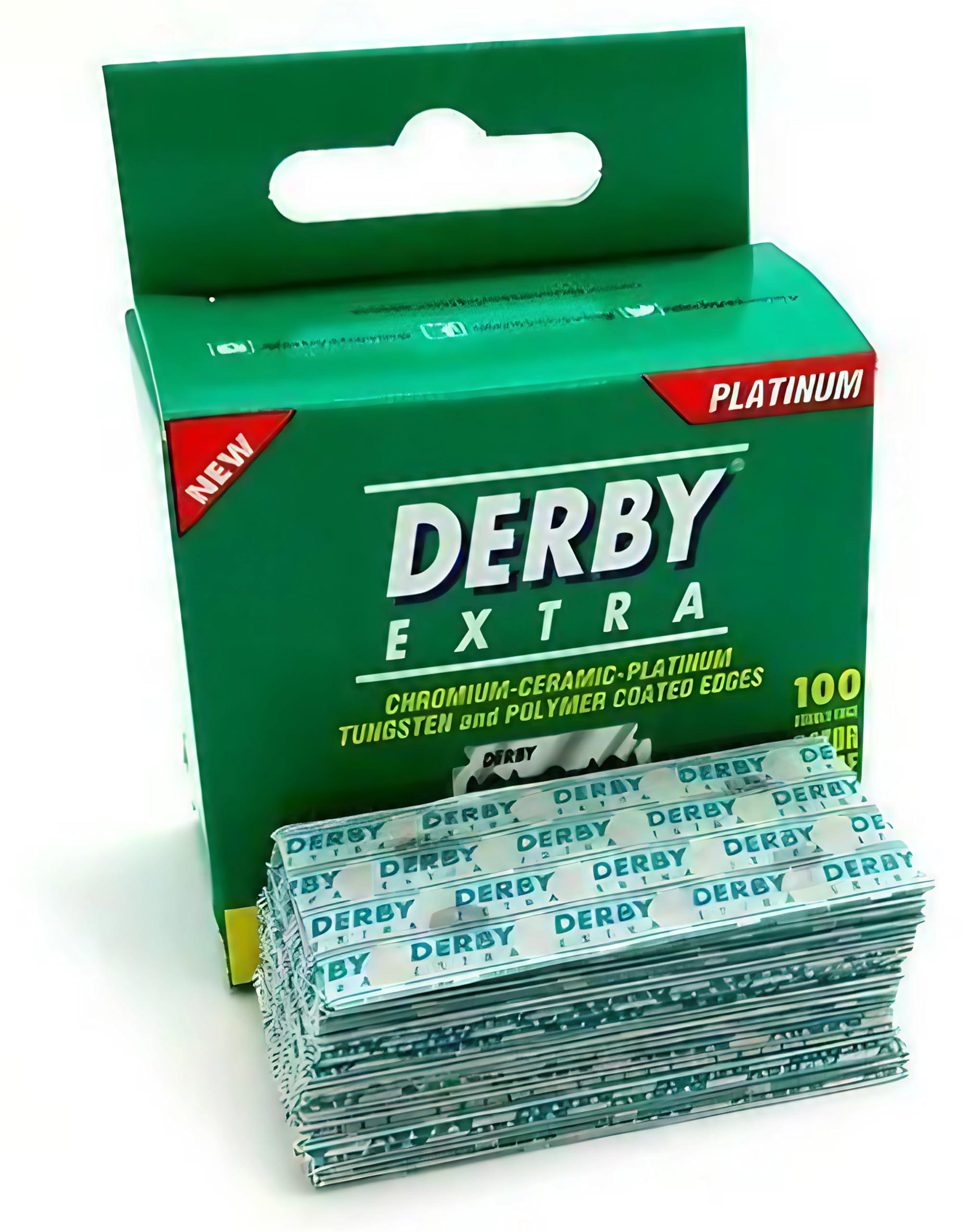 Derby Derby Extra Double Edge Safety Razor Blades - Pack of 100 Blades