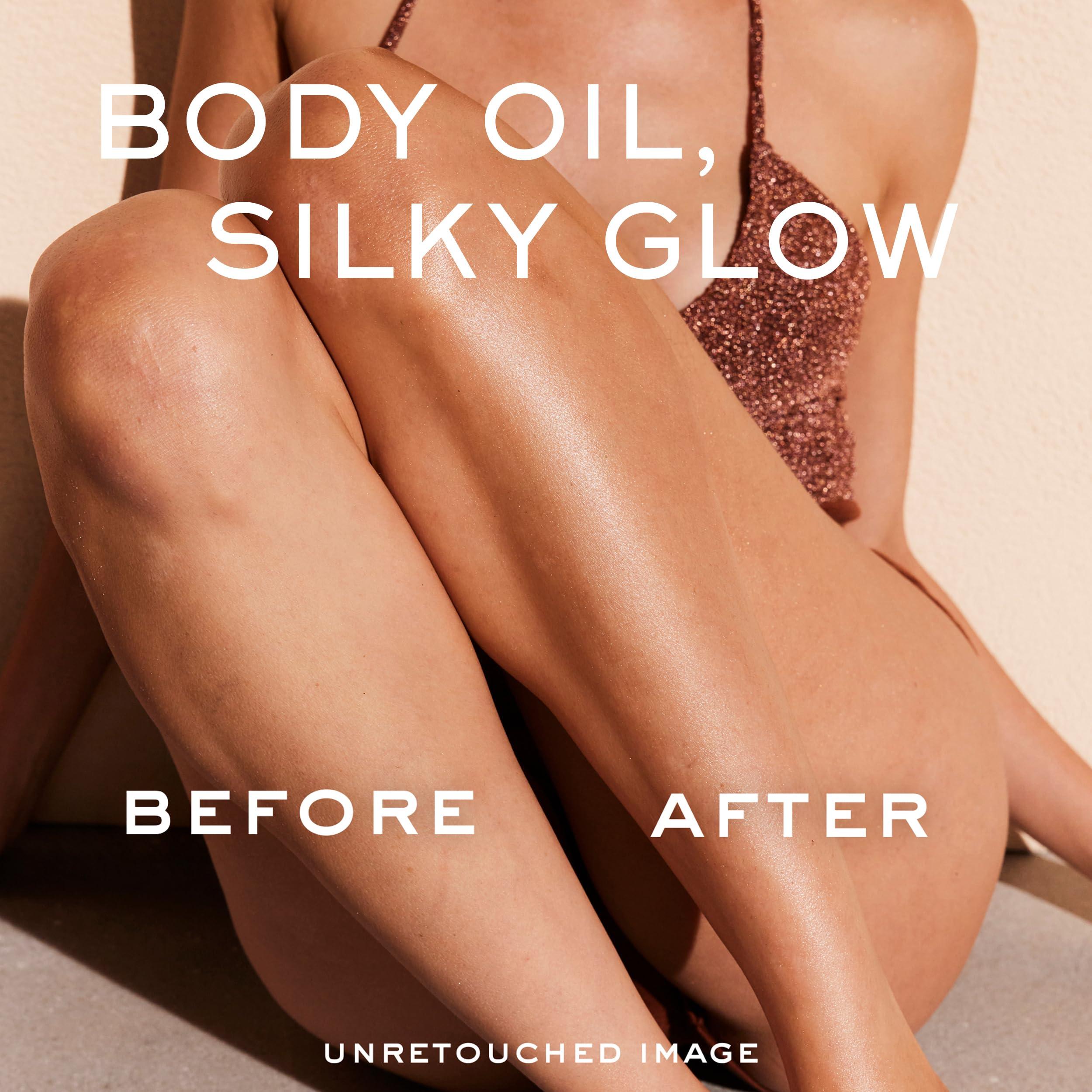 Nuxe Nuxe Huile Prodigieuse Shimmer Multi-Purpose Dry Oil - Luxurious Radiant Glow and Hydration for Face, Body & Hair, 3.3 Fl Oz