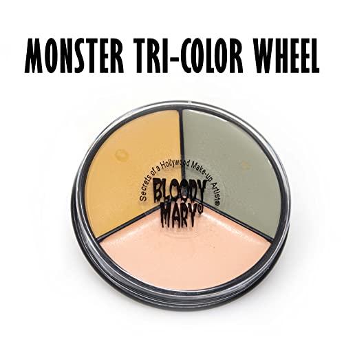 Bloody Mary Bloody Mary's Wicked Fresh Wound Makeup Kit Light Skin F/X Makeup Halloween Costume Horror Special Effects Theater Cosplay