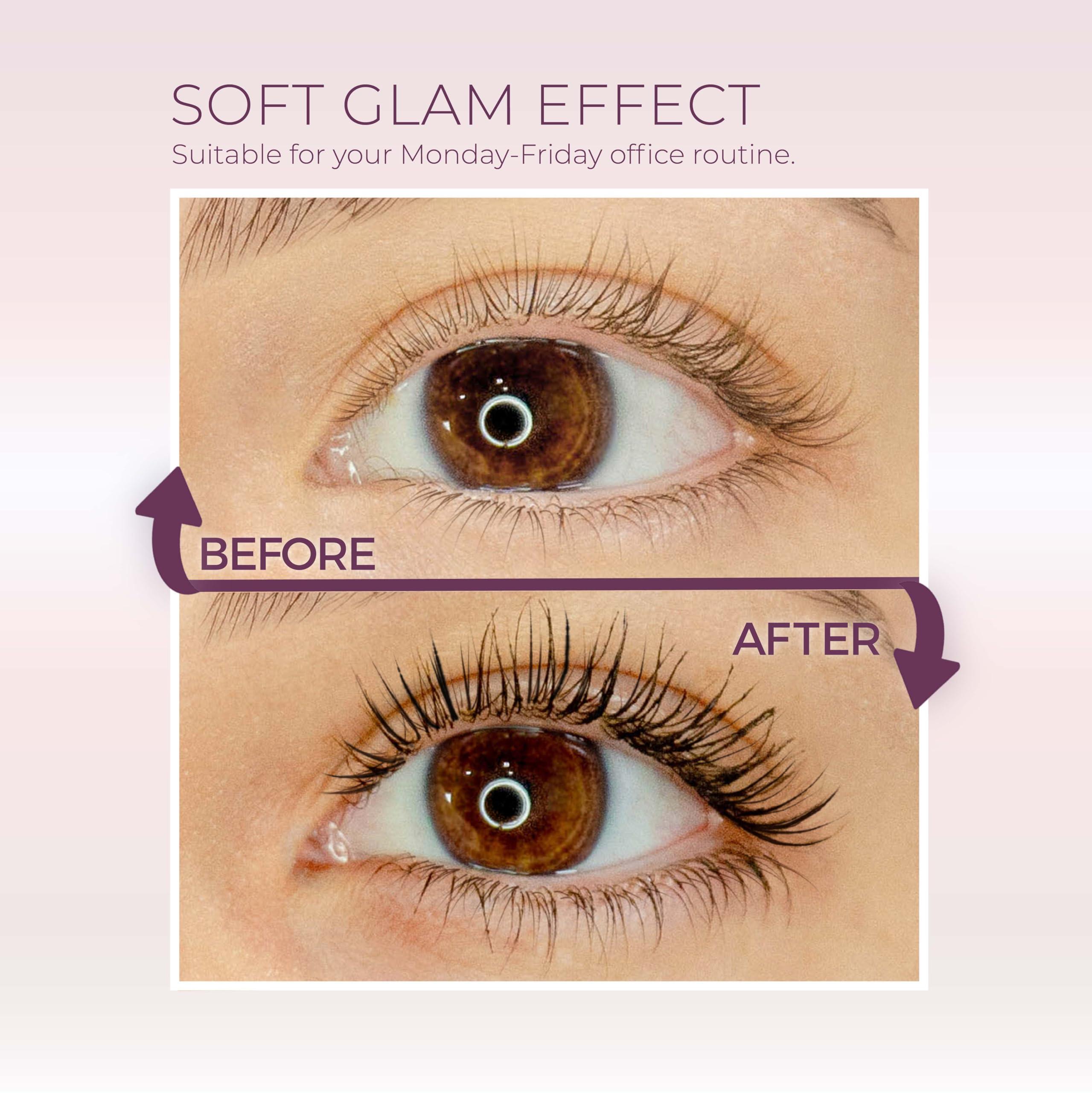 blinc Blinc Amplified Tubing Mascara, Ultra-Longwearing Washable Mascara, Soft-Glam Volumizing, Lengthening and Defining Mascara, Gluten-Free and Cruelty-Free, 9mL / 0.30 Fl. OZ