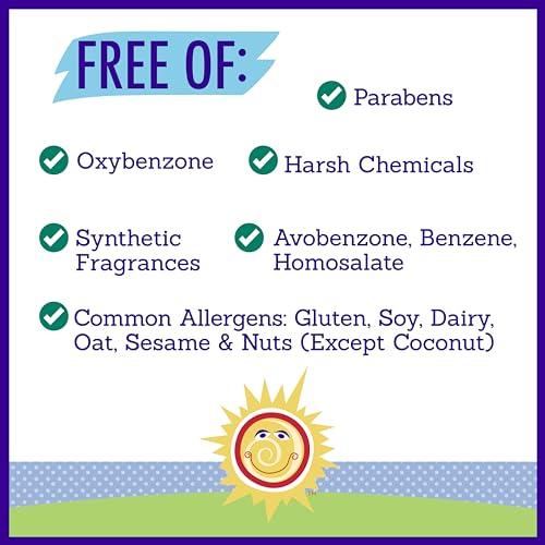 California Baby California Baby Everyday SPF 30+ Sunscreen | Broad Spectrum | Titanium Dioxide | Scented Mineral Sunscreen | Reef Safe Sunscreen | Hypoallergenic Physical Sunscreen | 82g / 2.9oz