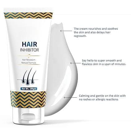 Generic Hair Inhibitor Permanent Body & Facial Hair Remover Spray Stop Hair Growth For Men & Women - 100gm