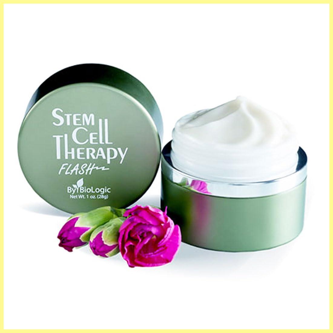 Biologic Solutions Stem Cell Therapy FLASH by BioLogic Solutions Grow Smoother Firmer New Skin (Set of 2 Jars)