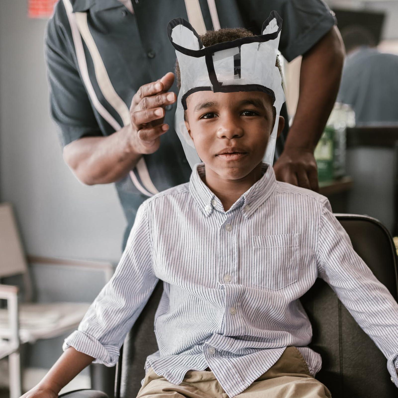 HEALLILY HEALLILY 2pcs Hair Shampoo Funnel Hair Washing Funnel Apron Hair Dye Cape Rinse Shampoo Washing Tool for Upright Position Washing Elderly Home Salon Black