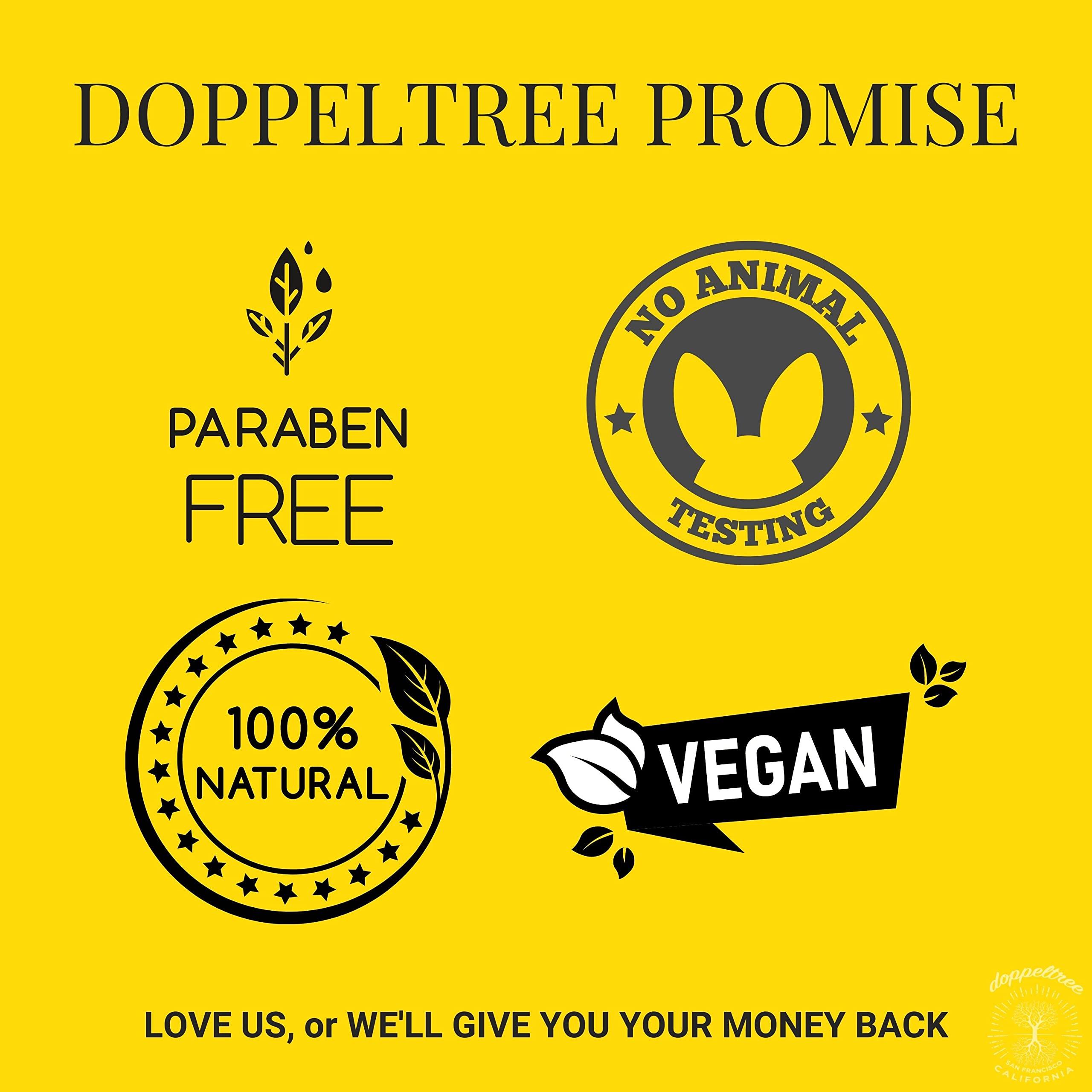 Doppeltree Doppeltree Caffeine Under Eye Cream Anti Aging Men and Women, for Wrinkles, Puffy Eyes and Dark Circles - Brightening & Firming, Minimize Bags, Puffiness and Fine Lines