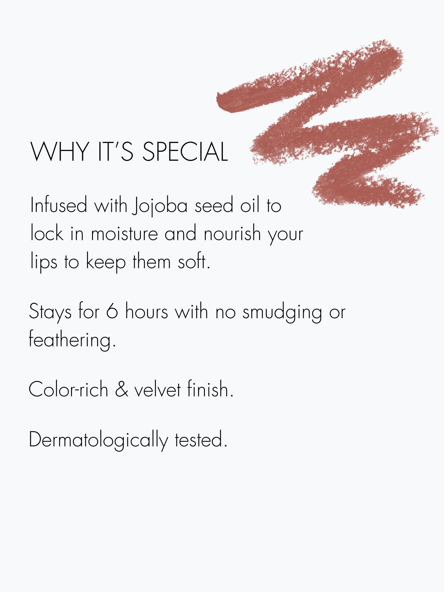 SWEED SWEED - Lip Liner Pencil | Vegan, Cruelty-Free, Clean Beauty (Rose Thorn)