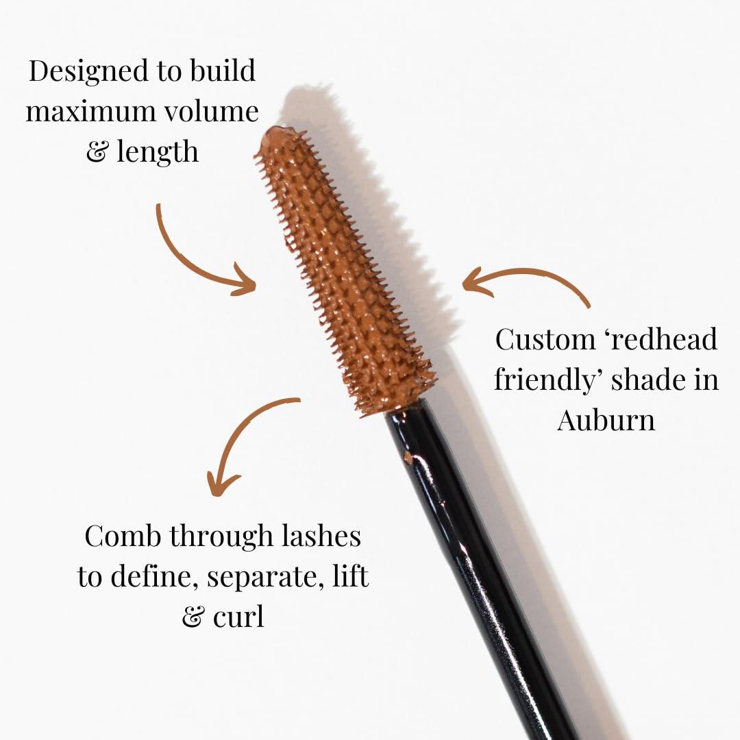 How to Be A Redhead How to be a Redhead Finally Have Lashes Enhancing Mascara (Auburn), As Seen on Shark Tank, Redhead Mascara, Cruelty-Free, Auburn Shade