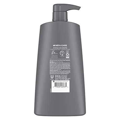 Suave Dove Men+Care Men Shampoo For Healthy-Looking Hair Charcoal + Clay Naturally Derived Plant Based Cleansers 25.4 oz