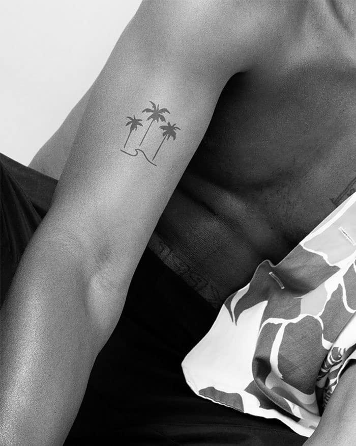 inkbox Inkbox Temporary Tattoos, Semi-Permanent Tattoo, One Premium Easy Long Lasting, Water-Resistant Temp Tattoo with For Now Ink - Lasts 1-2 Weeks, Vibes, 3 x 3 in