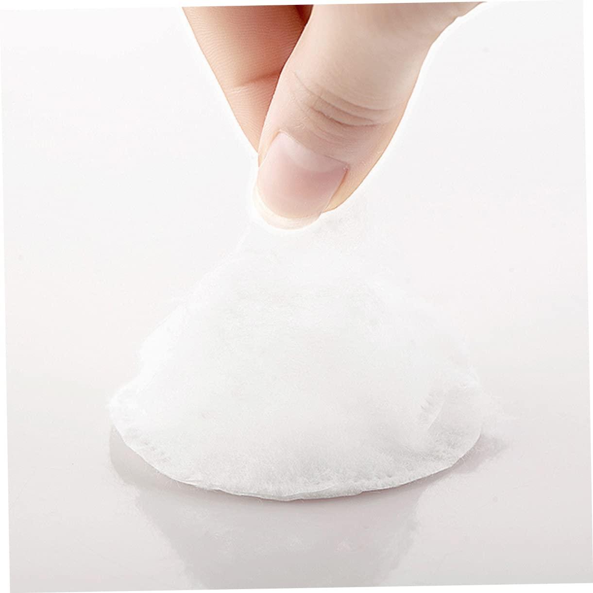 FOMIYES FOMIYES 60pcs Round Facial Cotton Pads Makeup Remover Cotton Cloth Makeup Remover Pads Round Remover Pads White