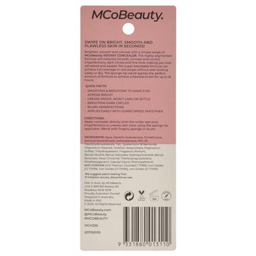 MCoBeauty MCoBeauty Instant Camouflage And Contour Concealer - Highly Pigmented, Full Coverage Creamy Concealer - Brightens And Smooths The Skin - Waterproof, Long-Wear Formula - Bronze - 0.3 Oz