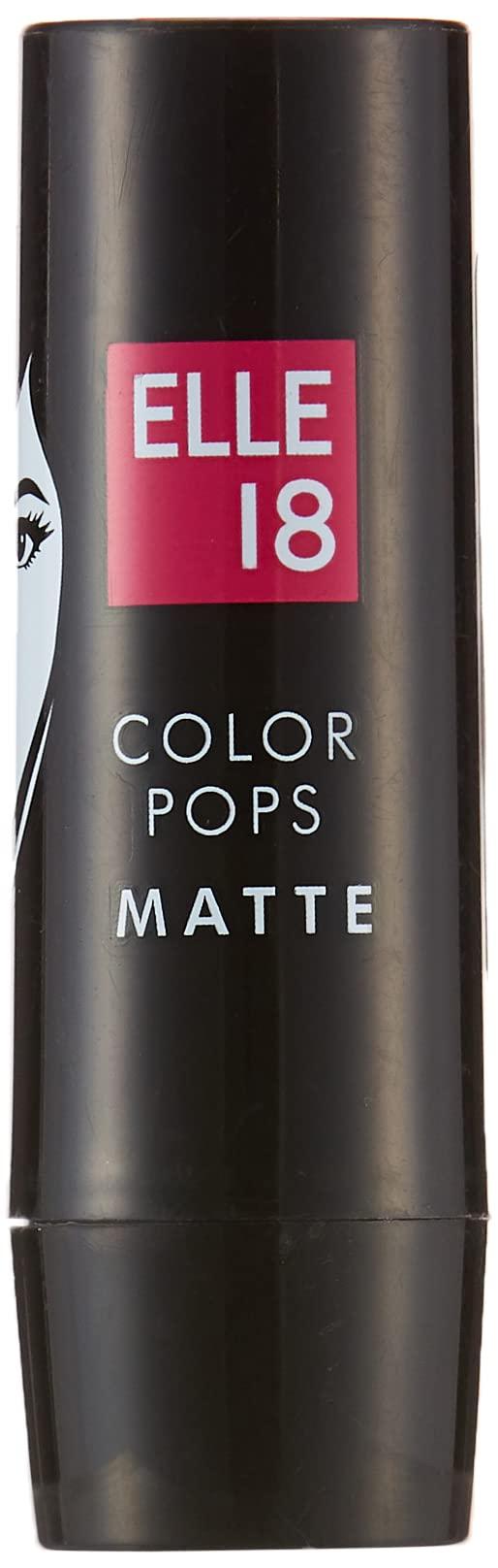 Elle 18 Elle 18 Color Pops Matte Lip Color, Cherry Wine, 4.3 gm