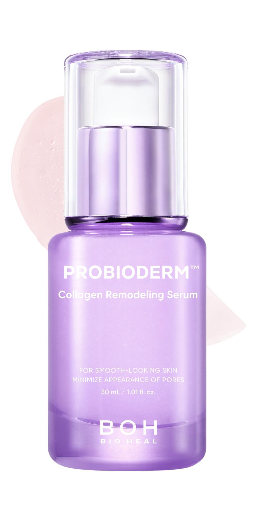 BIOHEAL BOH BIOHEAL BOH Probioderm Collagen Remodeling Serum 1.01 fl oz (30 ml) | Skin Firming Serum with Collagen & 12 Peptides for Pore Tightening & Smoothing | Hydrating & Lifting for Daily Skincare