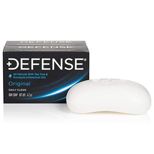 Defense Soap Defense Soap 4 Oz Bar (Pack of 2), Body Wash 32 oz, Body Wipes 40 Count (Pack of 2) - Tea Tree Oil, Eucalyptus Oil, Rosemary and Aloe Vera