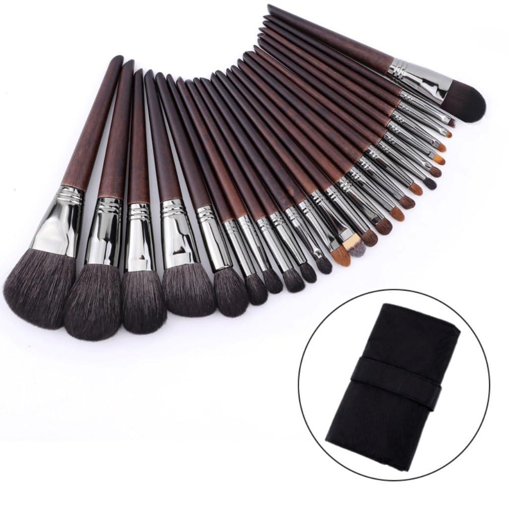 JMKJMJP JMKJMJP 24 Makeup Brush Set Studio Makeup Artist Makeup Brush With Bag Portable
