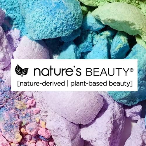 Nature's Beauty Nature's Beauty Eucalyptus & Tea Tree Bath Bomb Multi-Pack- Natural Hand Crafted, Non-Staining, Luxury Fizzy Spa Bomb, Sooth + Restore Skin, Made w/Coconut Oil & Witch Hazel, 4.6oz (4 Pack)