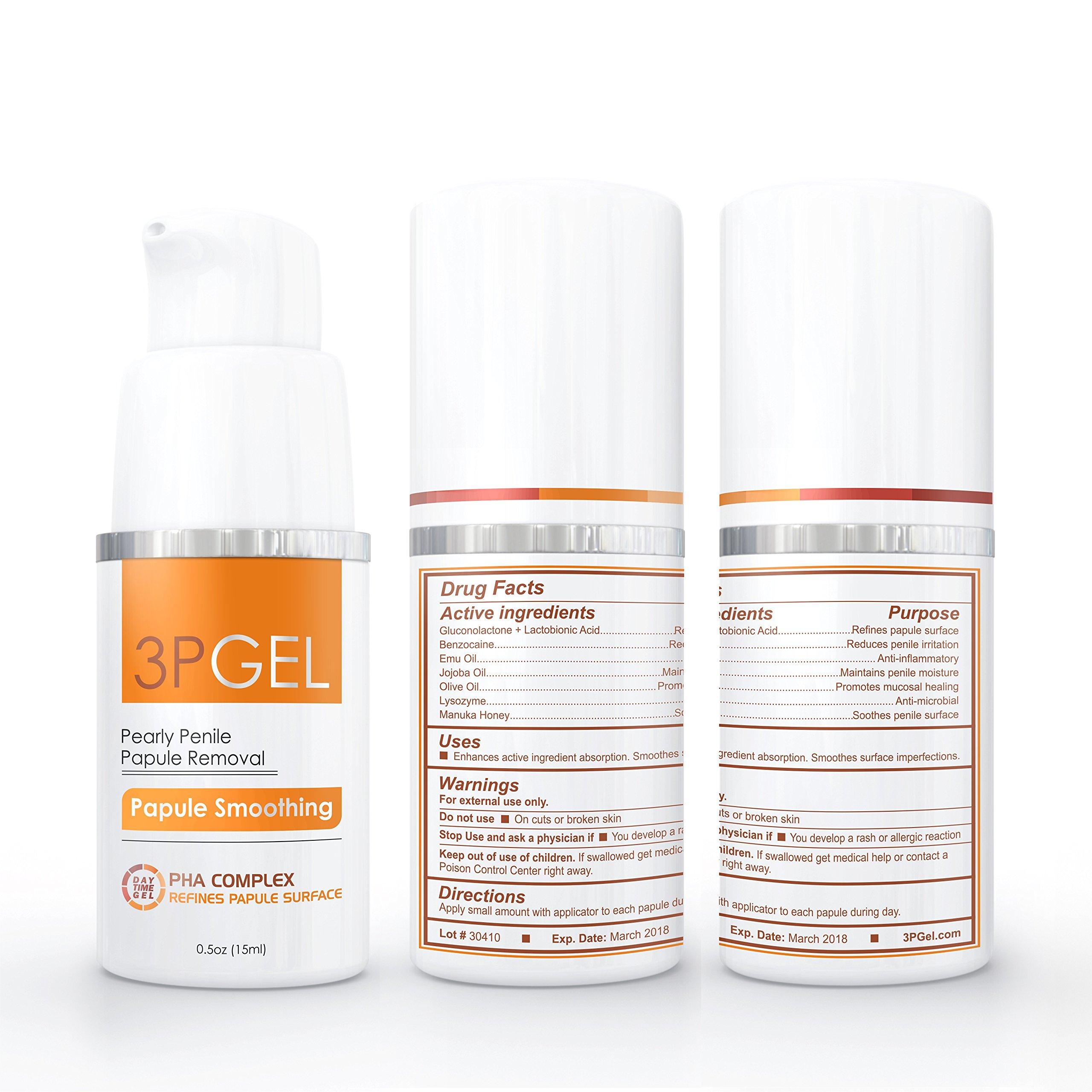 3P Gel Pearly Penile Papules Removal Cream. 3P Gel is the first clinically proven pearly penile papules home treatment. Fast, painless & more effective than Alpha Hydroxy Acid. Same result as laser treatment