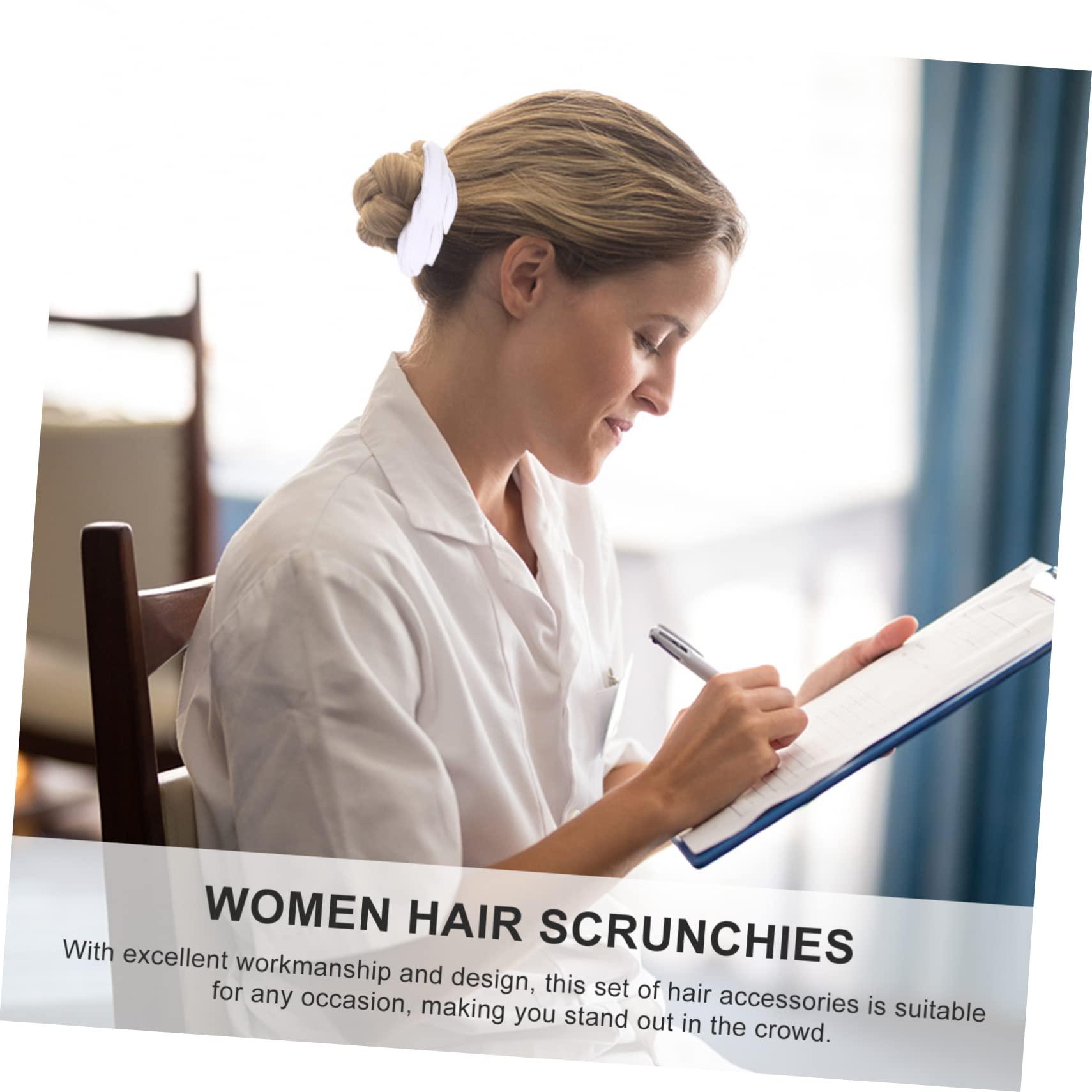 minkissy minkissy Wet Hair Ties Absorbent Hair Bands Moderate Tightness for Women's Hair Styling