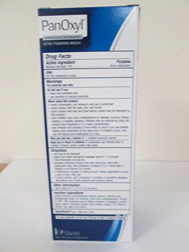 PanOxyl PanOxyl Acne Foaming Wash, 10% Benzoyl Peroxide 5.5 Ounce (Value Pack of 6)