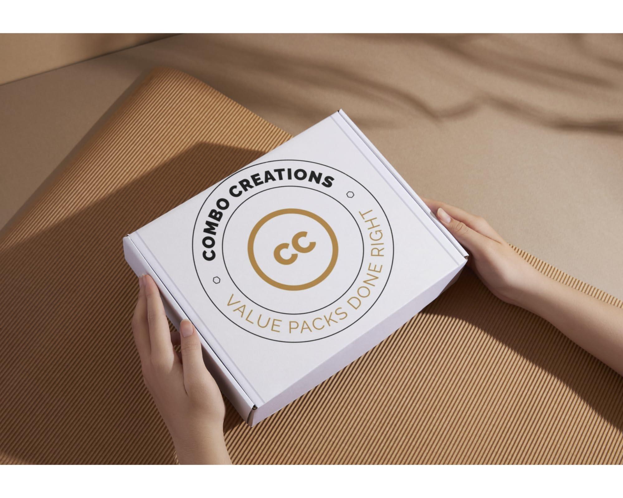 ComboCreations SheaMoisture Natural Infusions Hydrating and Moisture Boosting Shampoo & Conditioner Set, 34 fl oz, for Wavy, Curly, Straight Hair - ComboCreations Box for Holiday Gift Sets, Christmas Gifts