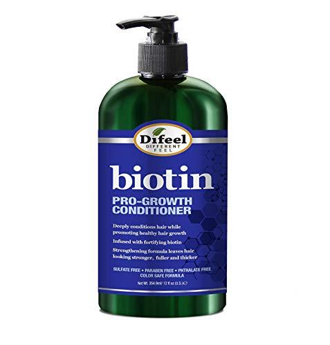 Difeel Difeel Pro-Growth Biotin Shampoo & Conditioner 2-PC Gift Set - Shampoo and Conditioner for Thinning Hair and Hair Loss, Sulfate Free Shampoo & Conditioner