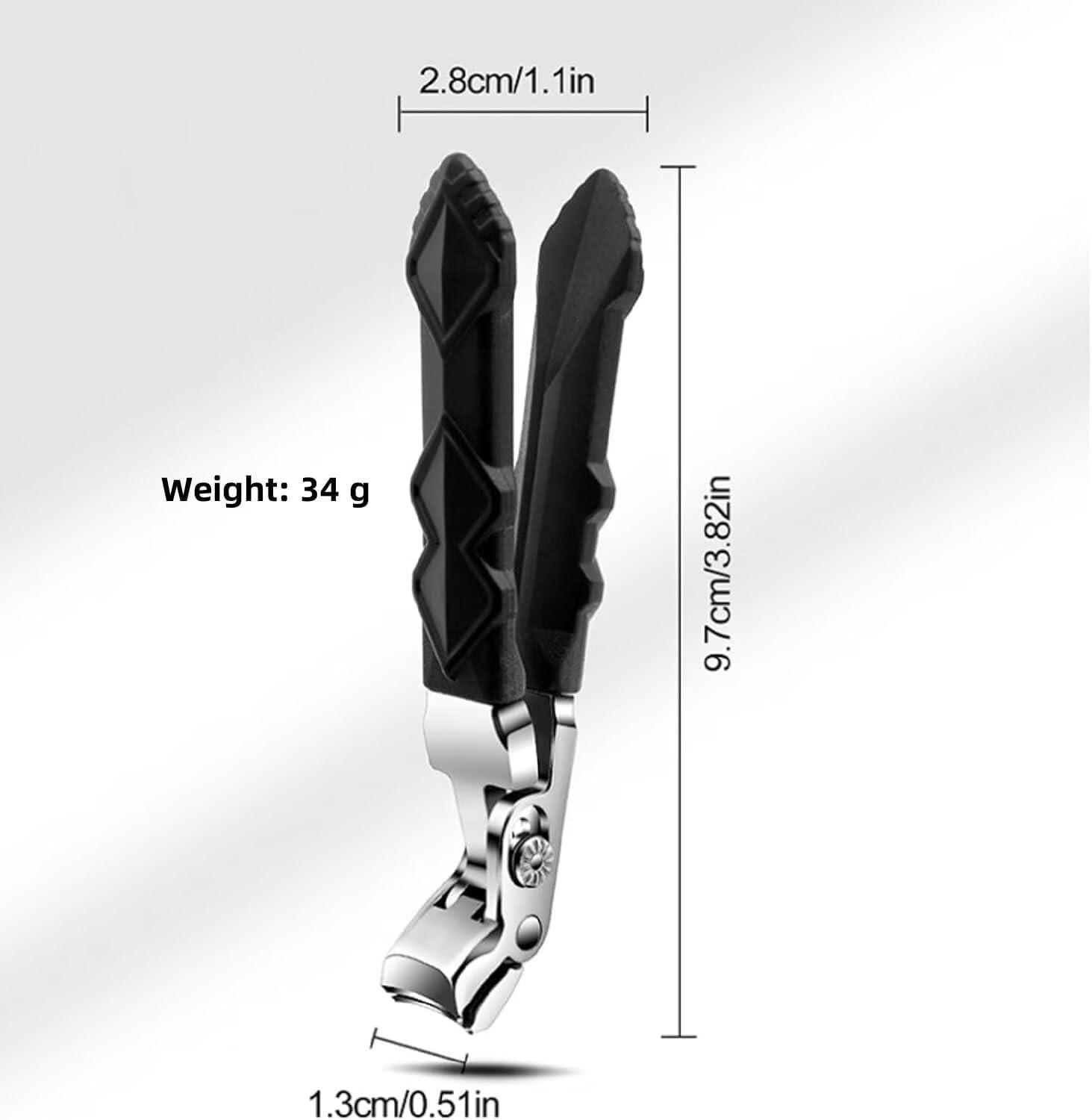 FENGLIE Clipmaster Pro Toe Nail Clippers Clip Master Pro Toenail Clipper Clipmaster Pro Long Handled Toenail Ergonomic Curved Toenail Clippers for Seniors Thick Toenails Men Women(1pcs)