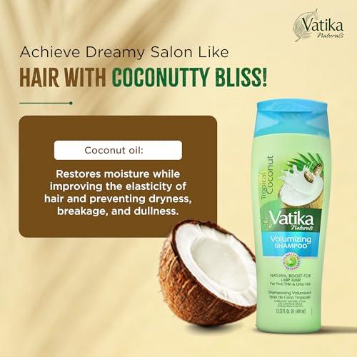 Vatika Naturals Dabur Vatika Naturals Shampoo and Conditioner Set (Coconut)