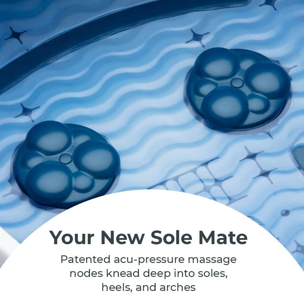 Homedics HoMedics Shiatsu Bliss Footbath with Heat Boost, Foot Spa Massager, Deep Kneading Pedicure Tub, Vibrating Bubbles with Soothing Heat, Portable at-Home Spa