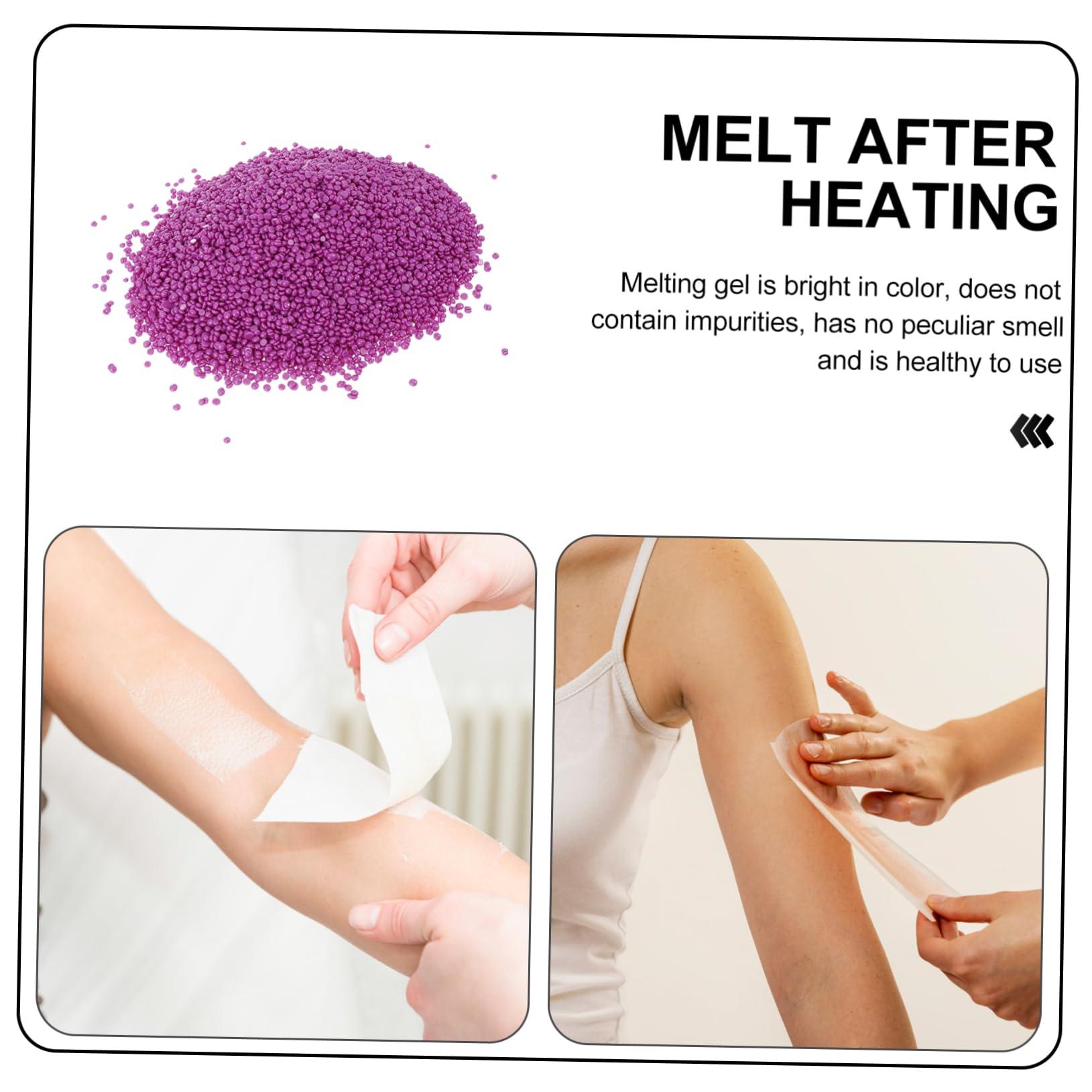 Anneome Anneome Hair Removal Device 1000g Cold Wax Bead No Irritation for Beginners Easy to Fall Off Disposal Stick