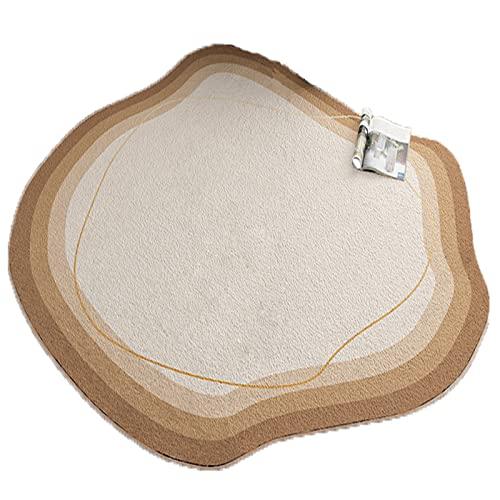 HMCUIQI HMCUIQI Tapis Chambre 200CM, Tapis De Salon Doux À Poils Courts, Tapis Moderne, Tapis Antidérapant Intérieur Moelleux, Moderne Idéal, Pour Salon, Chambre À Coucher, Couloir (A 200CM)