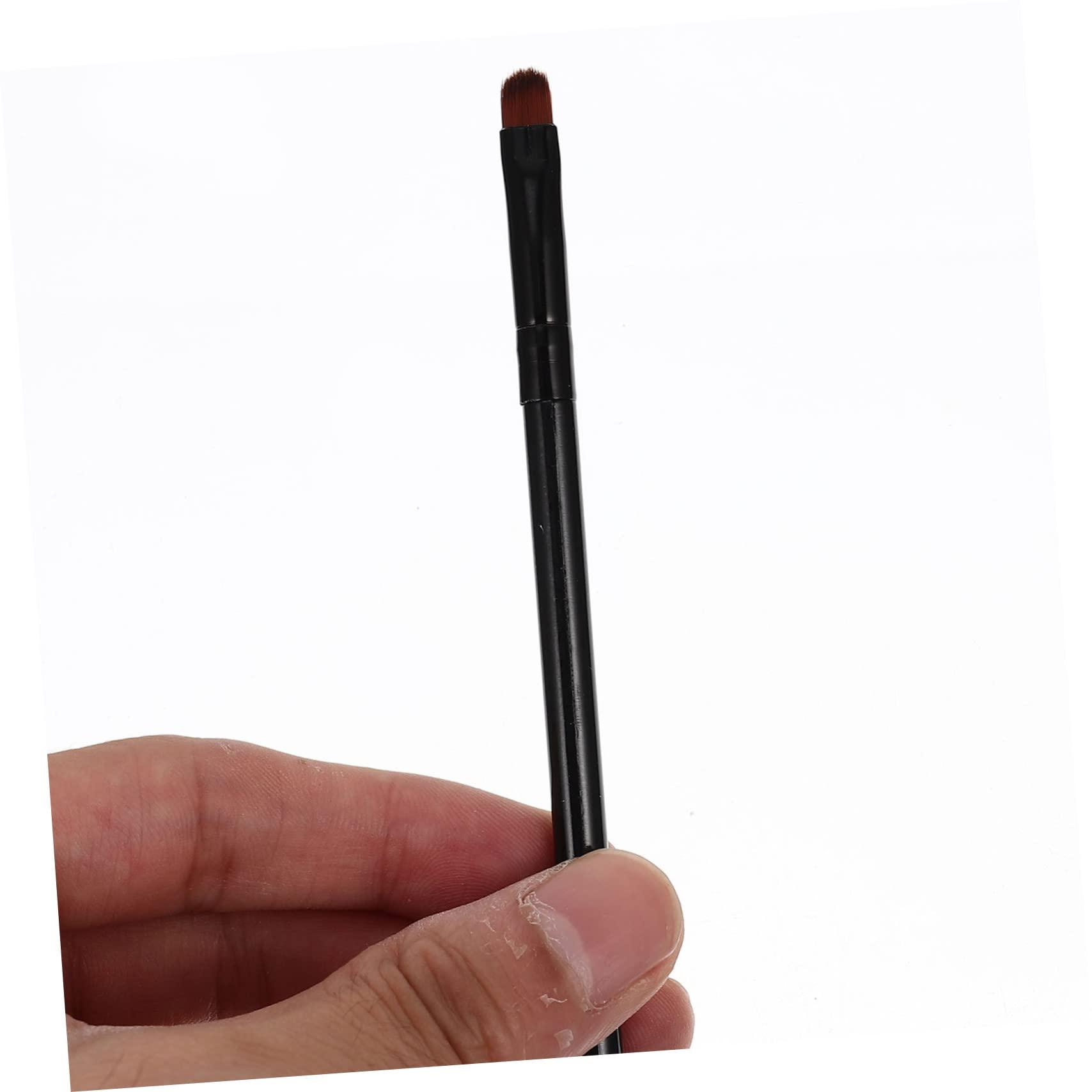 minkissy minkissy 54 Pcs Concealer Brush Makeup Brush Highlighter Makeup Eye Cream Face Mask Applicator Gloss Mask Cleaning Brush Eye for Makeup Lash Shampoo for Eyelashes Extensions Black Plastic