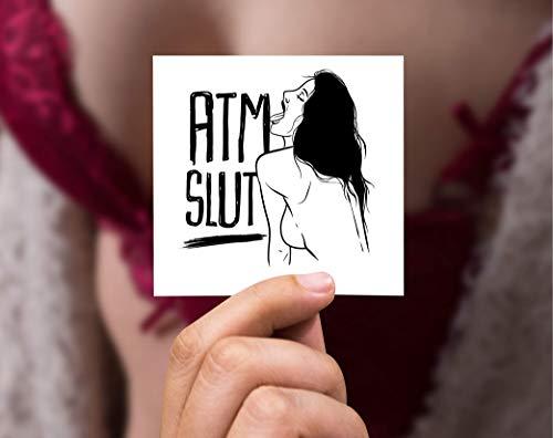 kink ink Kink Ink - 34 x "Slut" Temporary Tattoo Kinky A4 Sheet