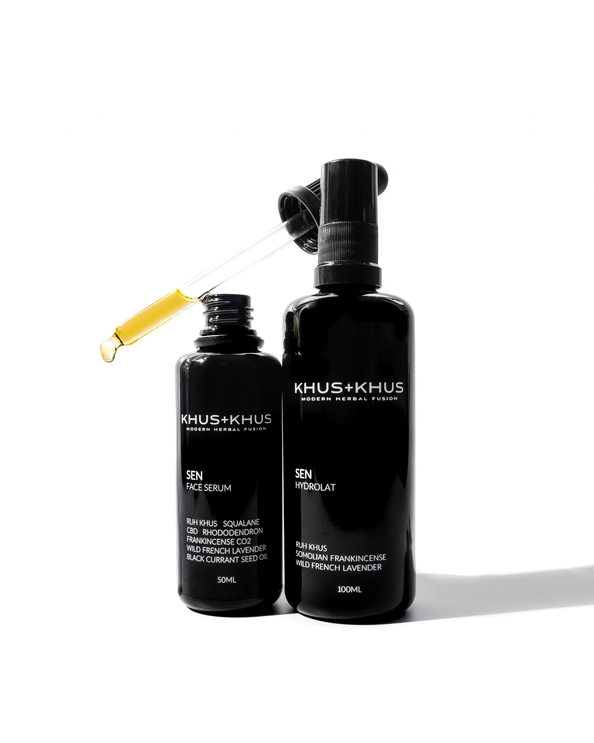 KHUS+KHUS MODERN HERBAL FUSION KHUS+KHUS SEN face serum - Facial Oil, Acne Fighting, Hydrating Face Serum, Anti-Aging
