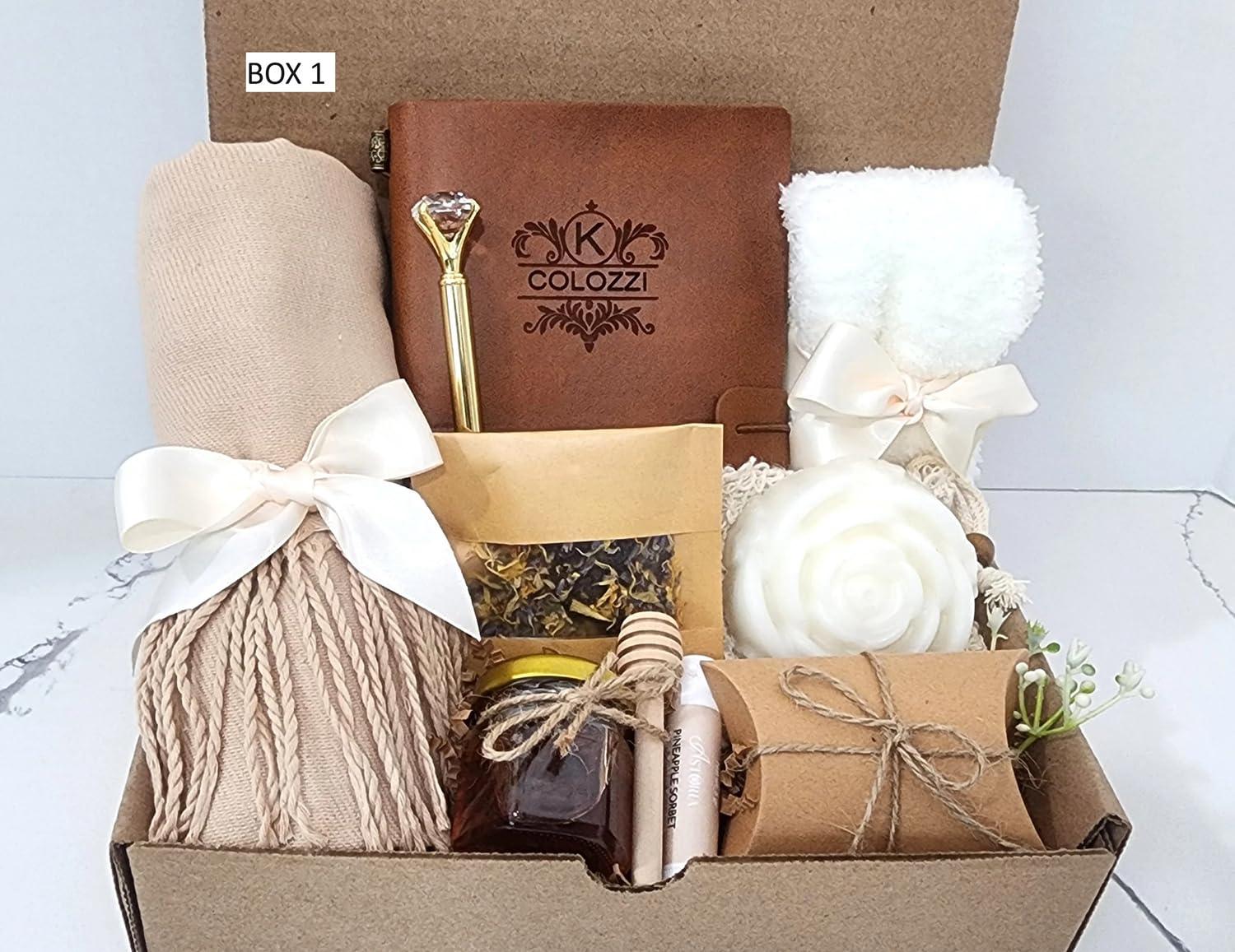 Dancing Turtle Shop Spa Gift Set for Women | Luxury Beauty & Personal Care Pampering Care Package | Relaxation Gift Basket for Her | Perfect Birthday Gifts, Self-Care and Wellness Gifts for Women