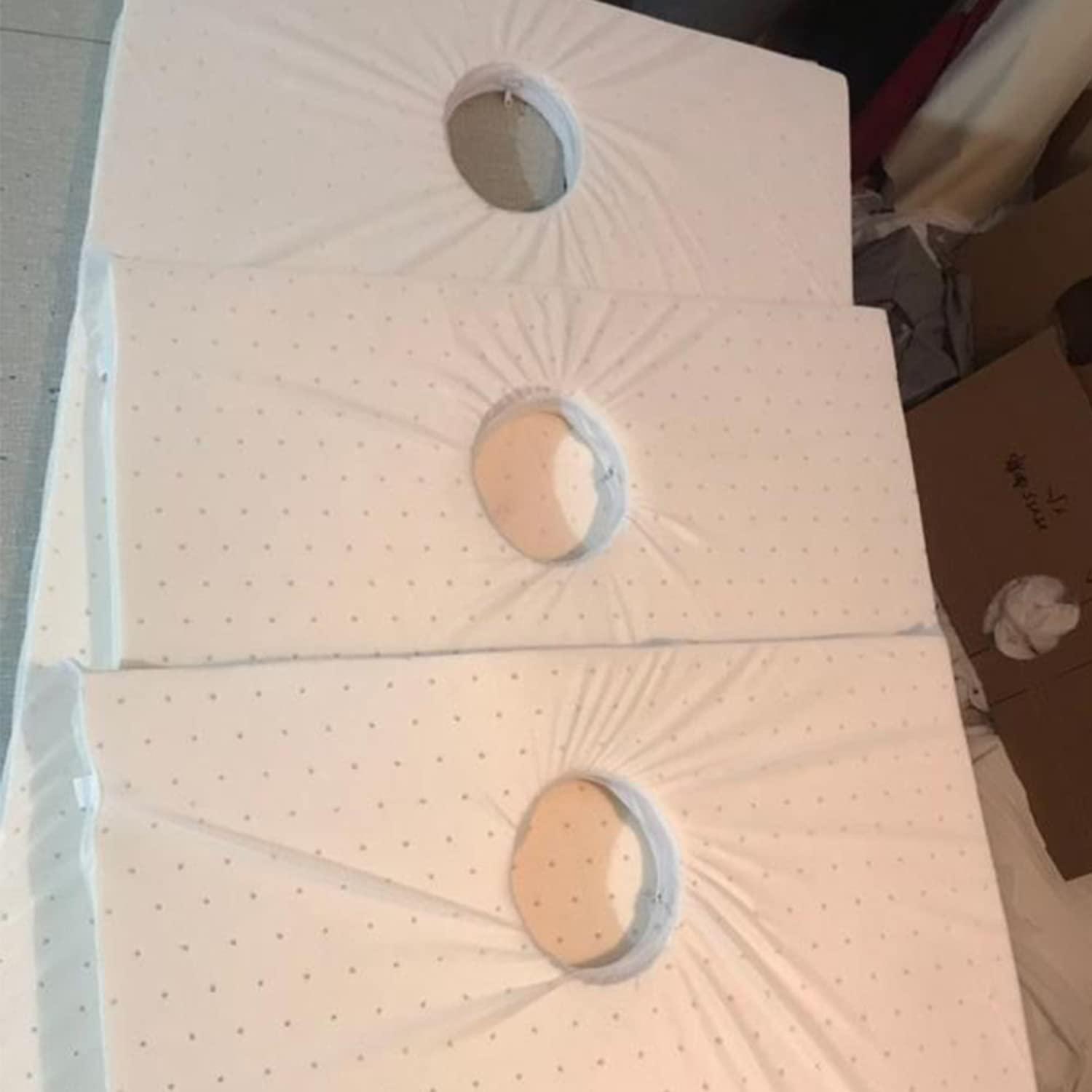 NinthAvenue Basics Spa Massage Table Cover Sheet for Beauty Salon Massage Table Mattress Pad with Breathing Hole Lash Bed Topper with Washable/Removable Cover Various Thicknesses Available,10cm,80x190cm